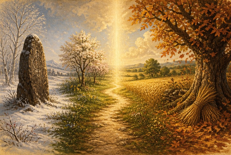 Der Jahreskreis für Familien: dein Guide durch die 8 Feste des Jahres